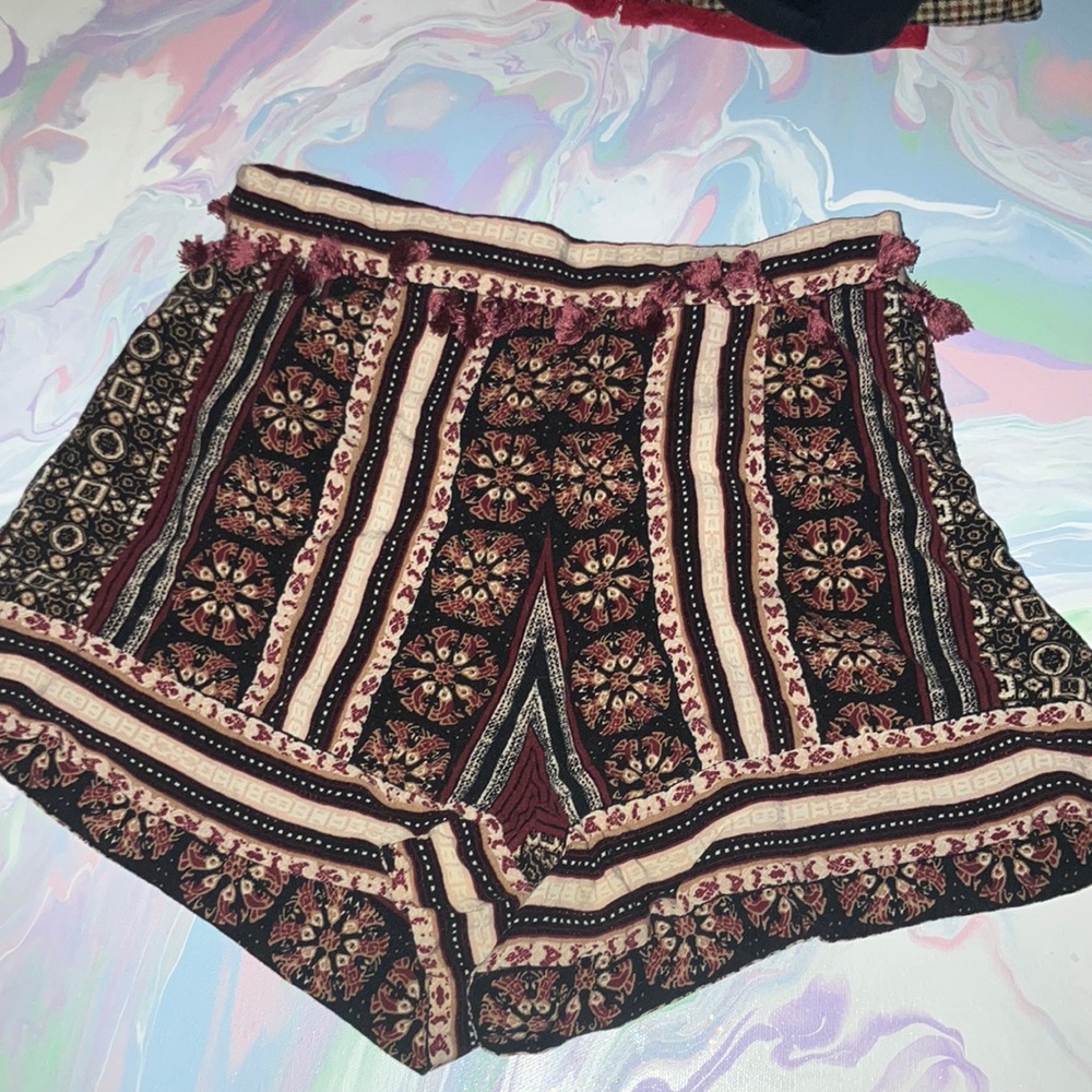 Bohemian shorts